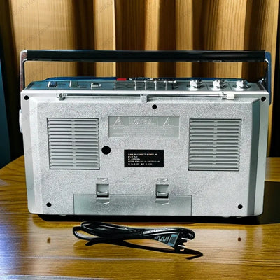 Retro stereo dual speaker radio Recorder Convenient tape drive Bluetooth USB TF card