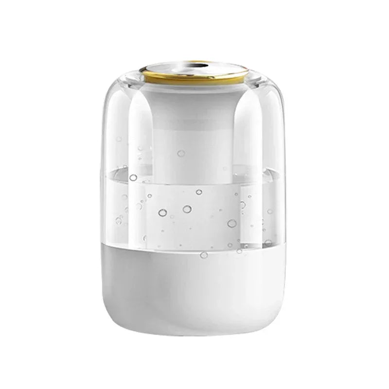 Air Humidifier 2.2L Large Capacity Double Spray Humidifier Desktop Water Humidifier USB Dual Humidifier Diffuser for Home Office