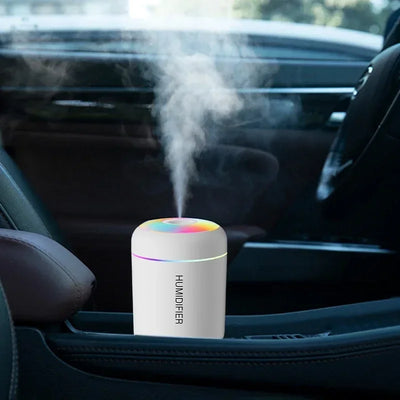 Air Humidifier USB Electric Fragrance Aroma Diffuser Essential Oil Purifier Mini Mute Humidifier For Car Home Bedroom