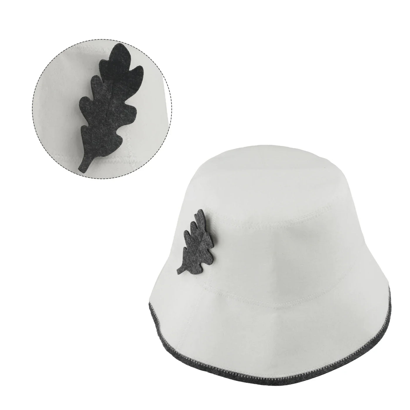 Bath House Kit Fisherman Felt Sauna Hat Fisherman Felt Sauna Hat Free Water Absorption Long Lasting Performance