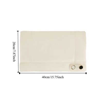 Double Sided Heating Rechargeable Hand Warmer Adjustable Temperature Warm Portable Warmer Soft Comfortable Fast Thermal Warmer