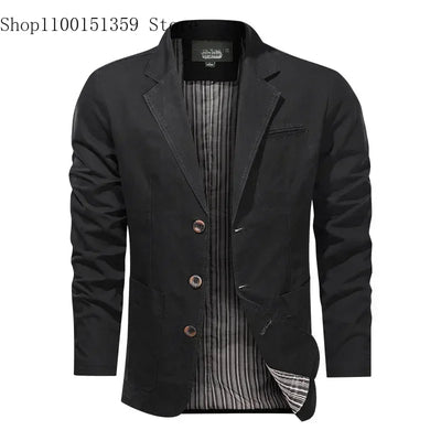2025 Spring Autumn Blazers Men Fashion Slim Casual Business Handsome Suits Brand Men's Blazers Tops
