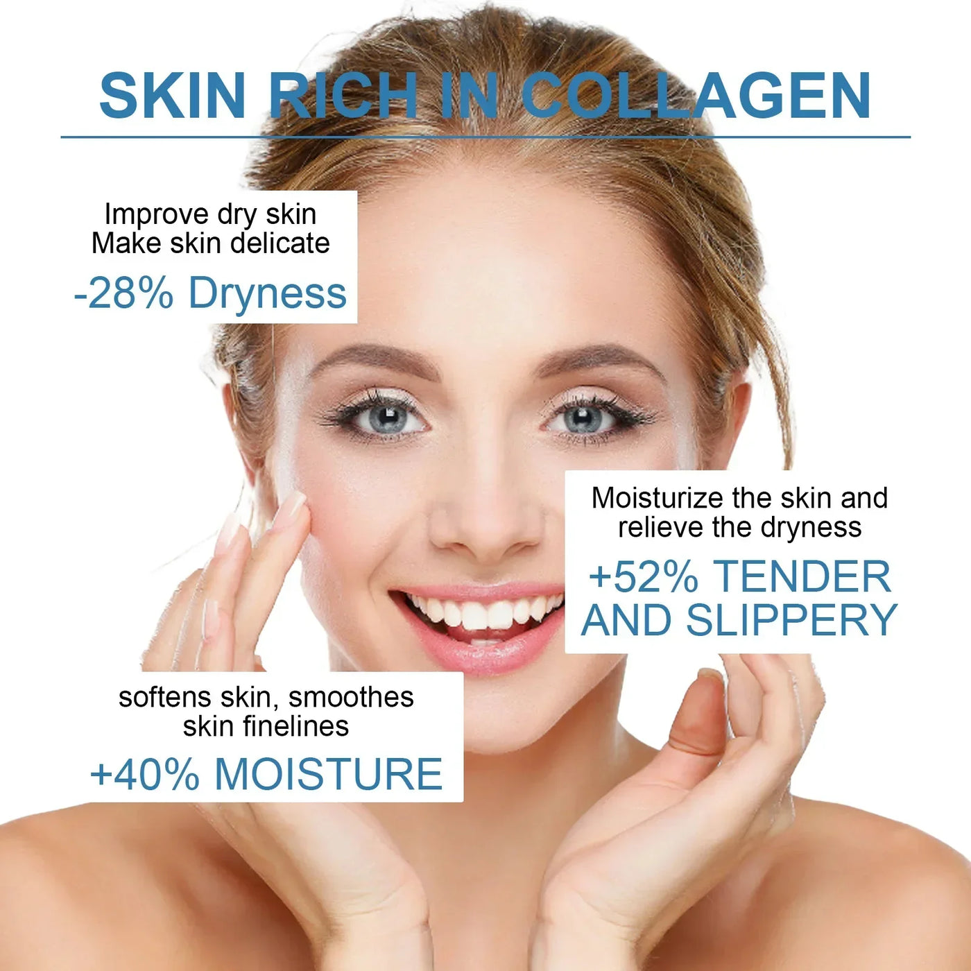 Water -Soluble Collagen Face Mask Shrink Pore Deep Moisturizing Overnight Mask Anti-Wrinkle Hydrating Brightening Face Skin Care