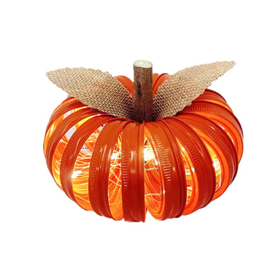 2025 Thanksgiving Halloween Decoration Ornaments Home Decoration With Light Strip Halloween Glowing Pumpkin LED Light Decor