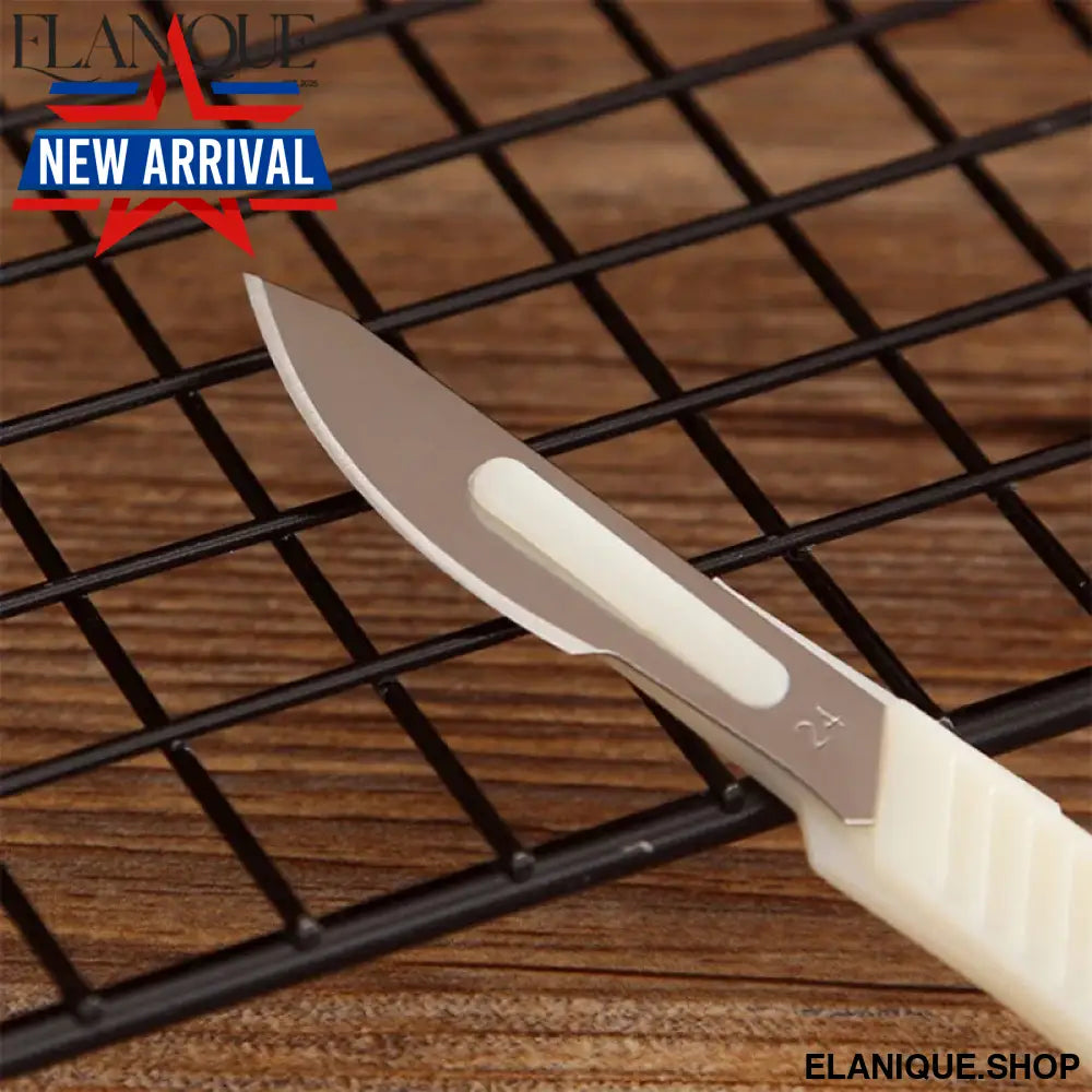 Baguette & Pizza Bread Slicing Knife – Carbon Steel Blade Pastry Cutter