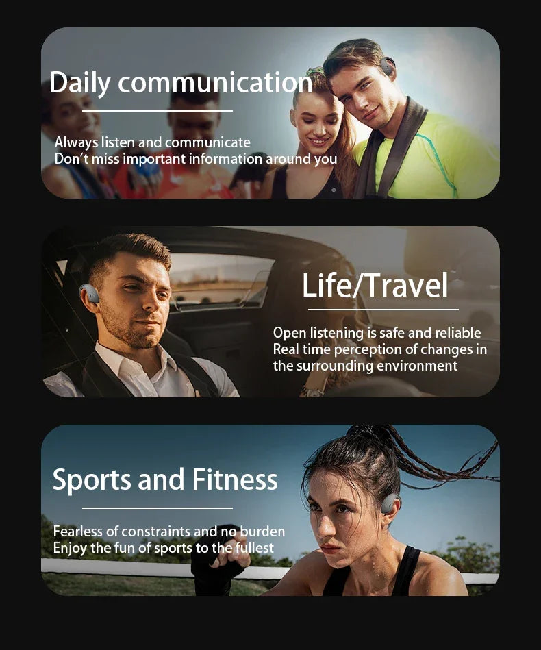 Wireless Earbuds, Bluetooth 5.3 Earbuds Stereo Bass, in-Ear Noise Cancelling Mic, Earphones IP7 Waterproof Sports, 40H Playback.