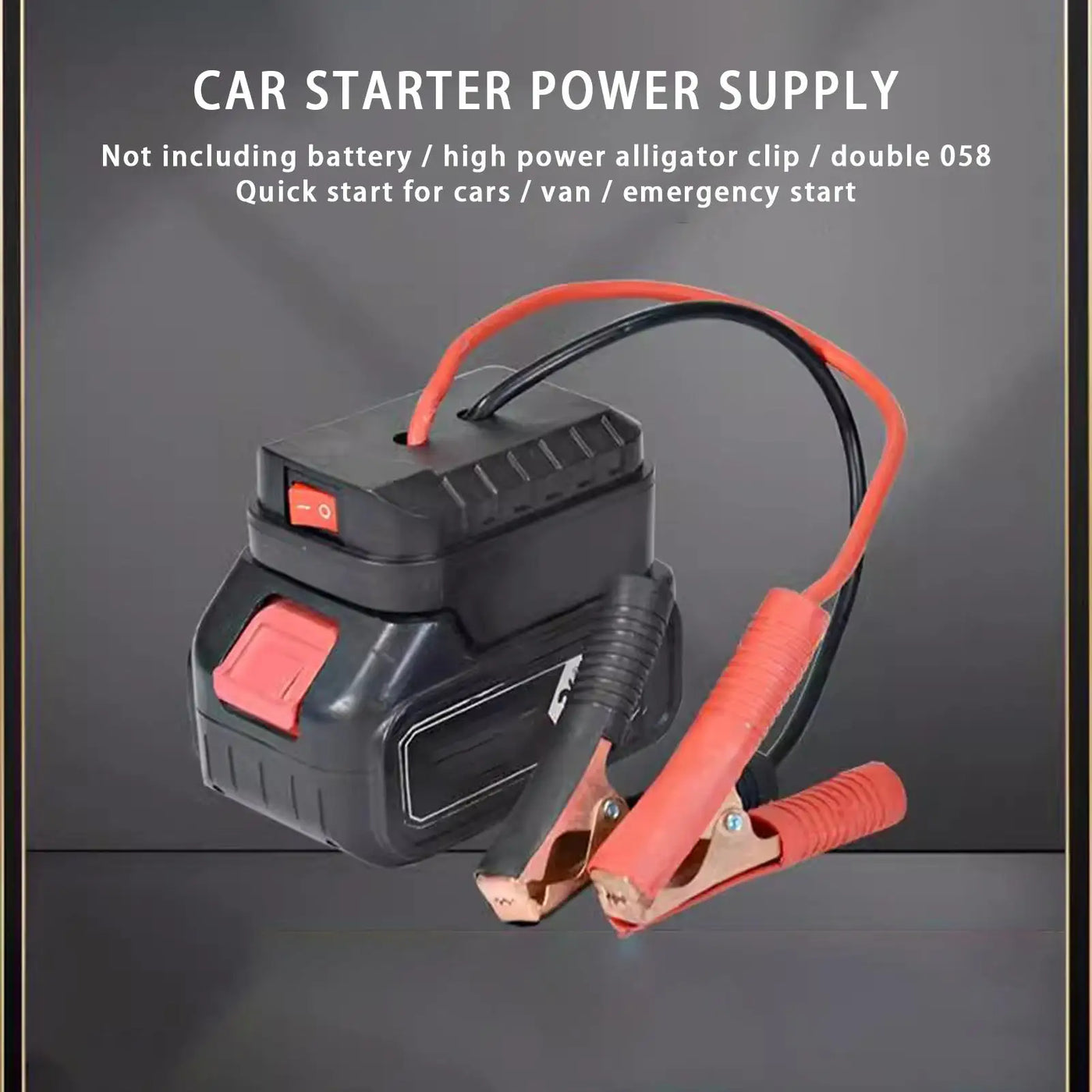 Car Battery Jump Starter Portable Jump Starter Lithium Battery Jumper Box Battery Pack Quick Charging Automotive Boos