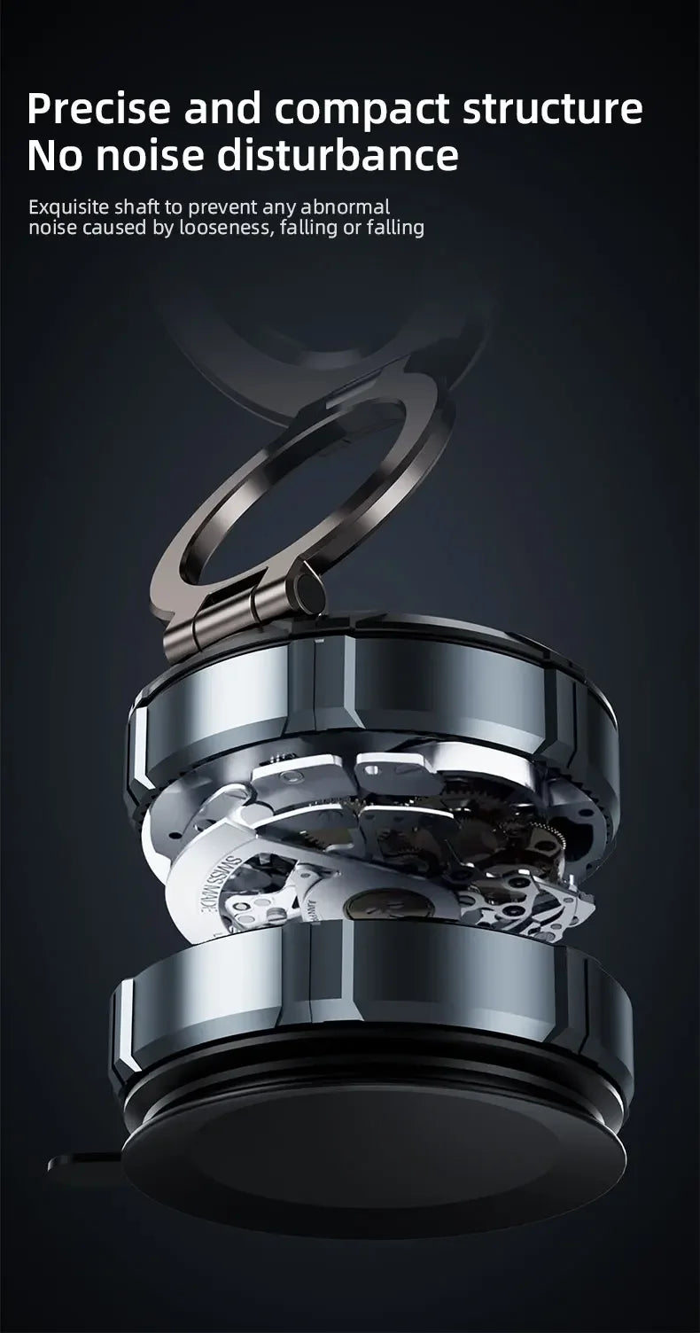 Magnetic Phone Holder Car Mount for MagSafe Enhanced Vacuum Suction Cup 360° Adjustable Cell Phone Accessorie for iPhone Android