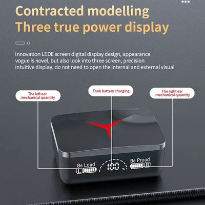 Original TWS M90 Wireless Headphones Gaming Earphones Bluetooth 5.3 Sport Earbuds with Mic Wireless Headset for Smartphone