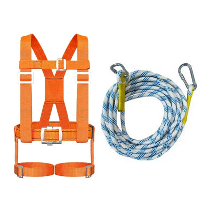 Outdoor Safety Harness Five-point High Altitude Work Safety Belt Adjustable Safety Vests Outdoor Rock Climbing Protect Equipment