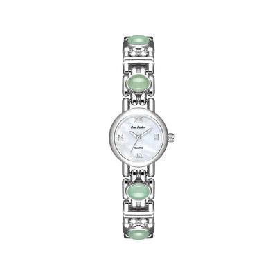 2025 High-End Vintage Woman Watches Fashion Elegant Natural Jade Stones Quartz Watch Retro Waterproof Hand Clock Gifts