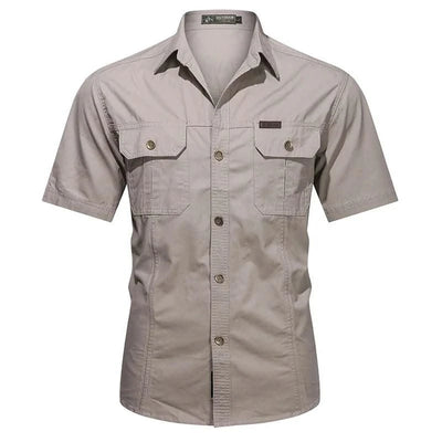 Men's thin short sleeved shirts Summer