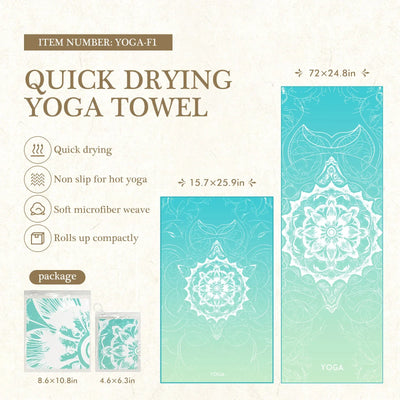 Eco-Friendly Yoga Mat Cover - Anti-Slip, Odor-Resistant, Lightweight, for Travel & Home Workouts - 필라테스 (Pilates)
