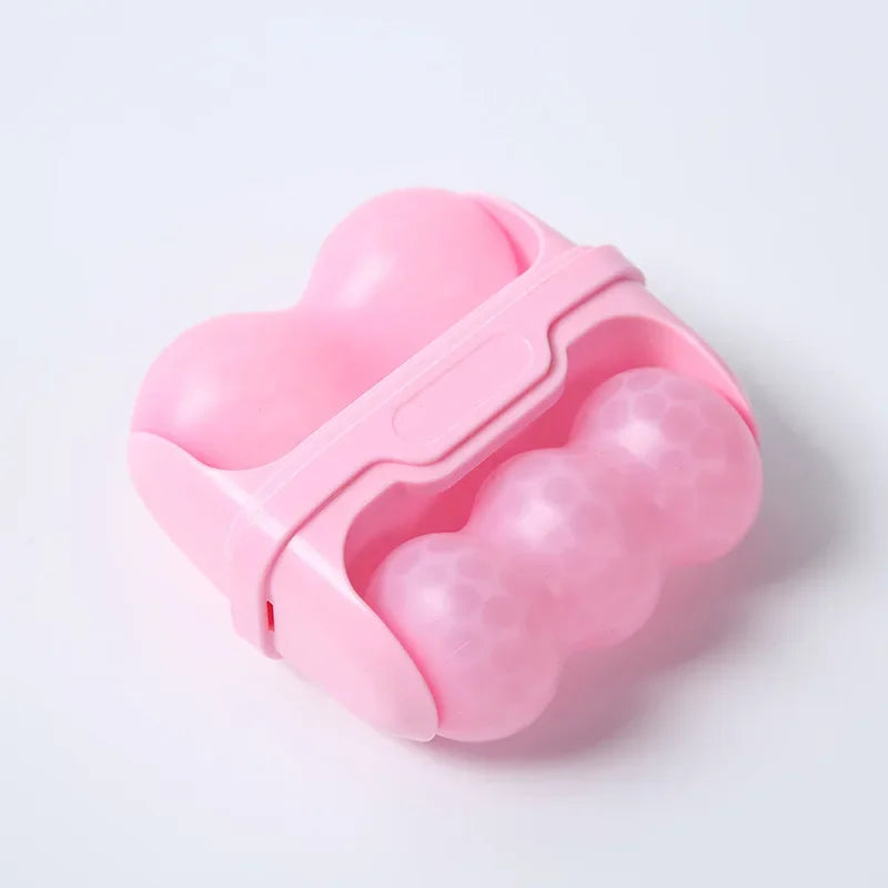 Double Head Ice Roller for Face Eye Puffiness Migraine Pain Relief Minor Injury Facial Cold Body Massage Roller Skin Beauty Tool