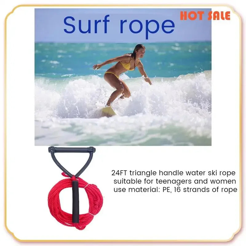 ABFA Water Ski Rope Wake Surf Rope Wakeboard Tow Rope Heavy Duty Multipurpose For Kneeboard