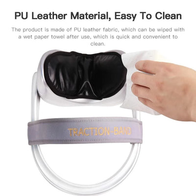 Electric Neck Massager Infrared Heating Airbag Neck Traction Vibration Shoulder Cervical Spine Shoulder Support Massager