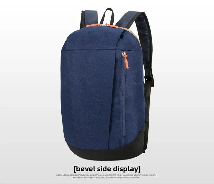 Mountaineering bag large capacity simple all-matching, fashionable, lightweight travel backpack, water splash resistant backpack