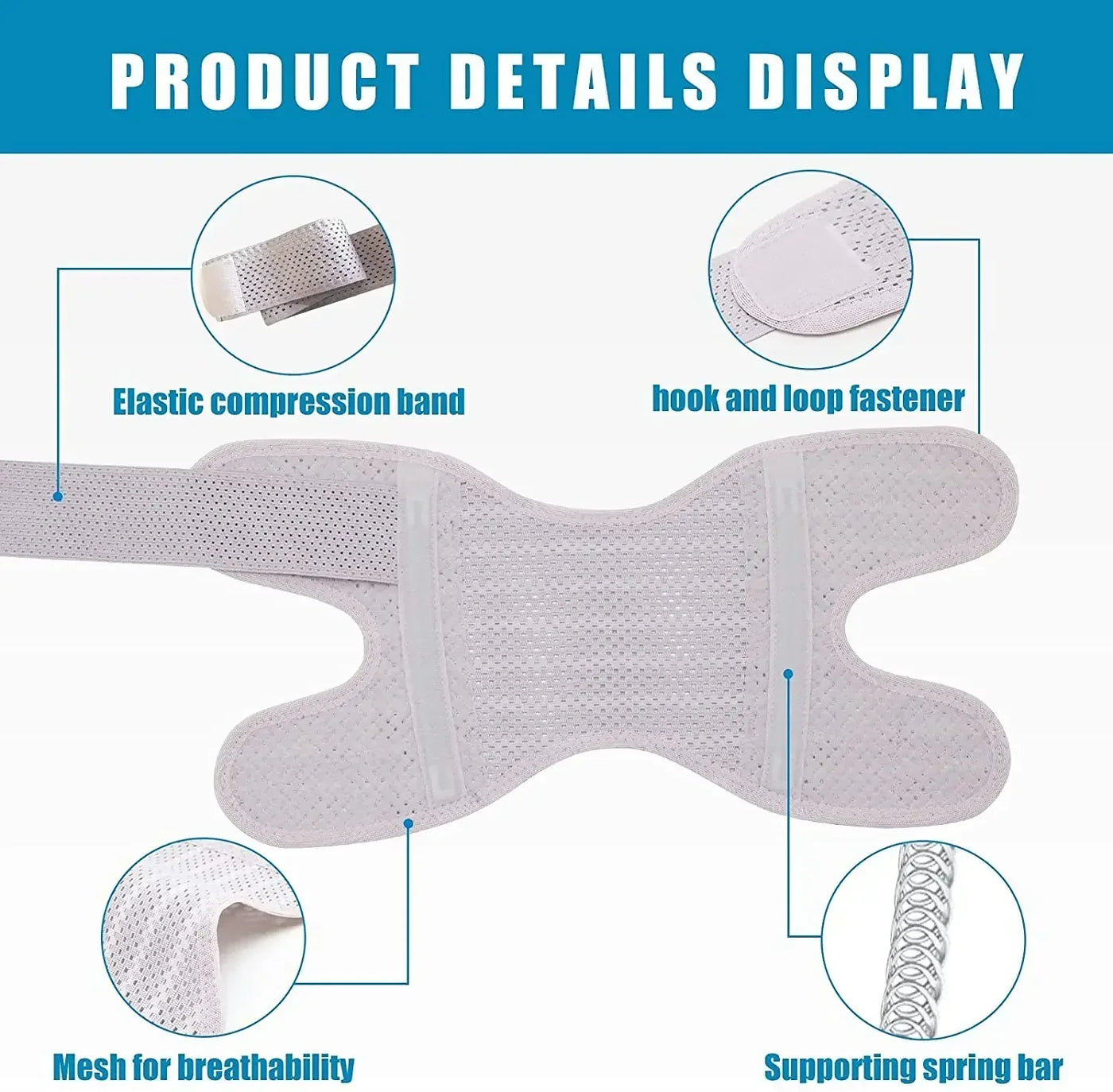 Knee Brace with Side Stabilizers Relieve Meniscal Tear Knee PainArthritis Joint Pain Relief reathable Knee Support