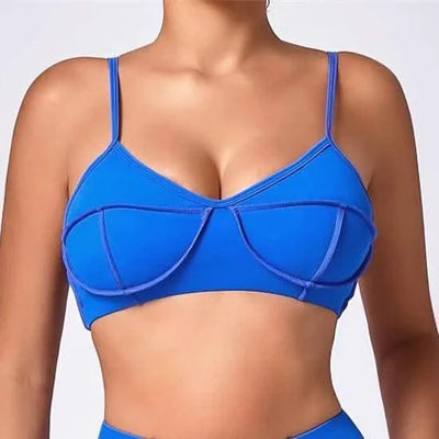 Women Nude Straps Yoga Sets Activewear