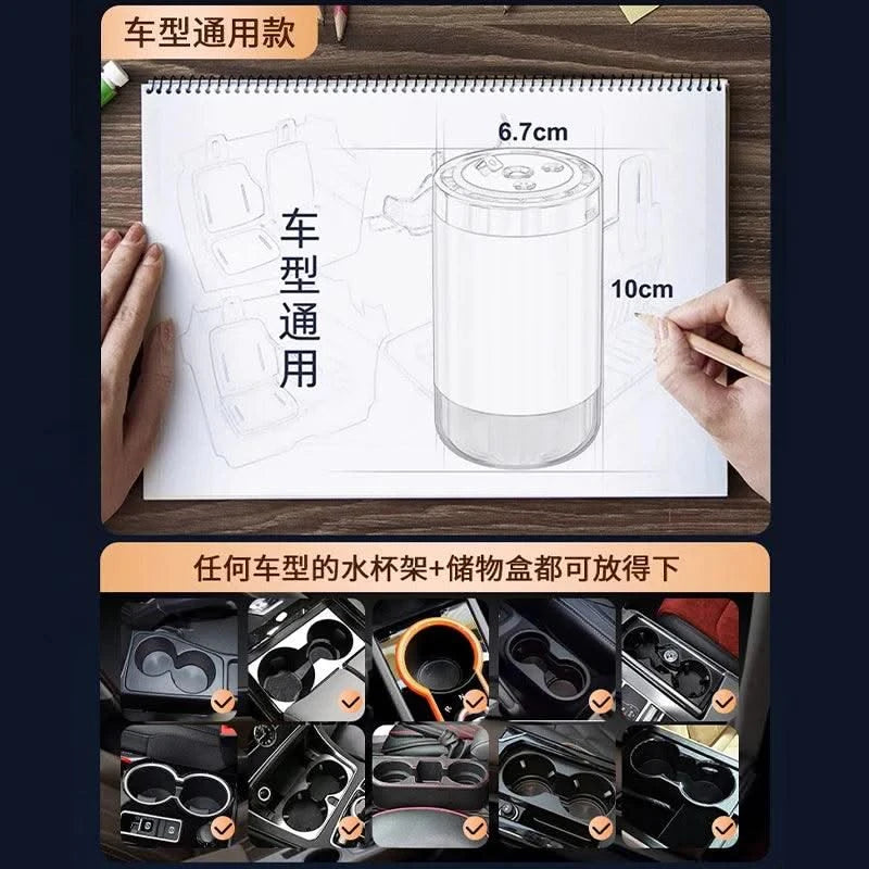 Car Air Humidifier Fragrance Diffuser Car Air Fresheners Perfume Essential Oil Diffuser Odor Eliminator Removing Humidifier