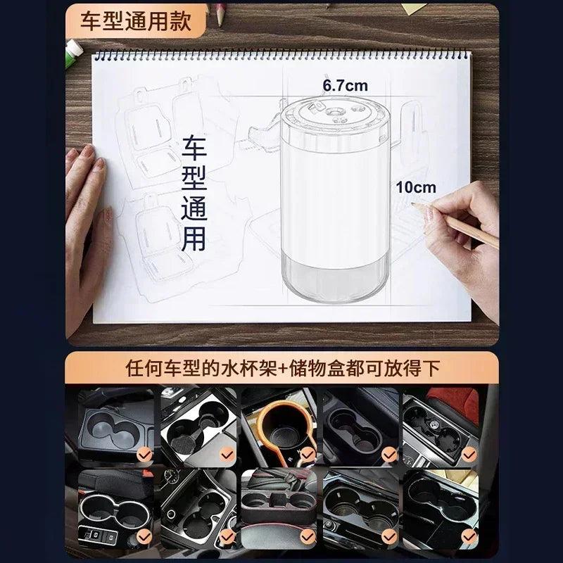 Car air humidifier fragrance diffuser fresheners perfume essential oil odor eliminator removing