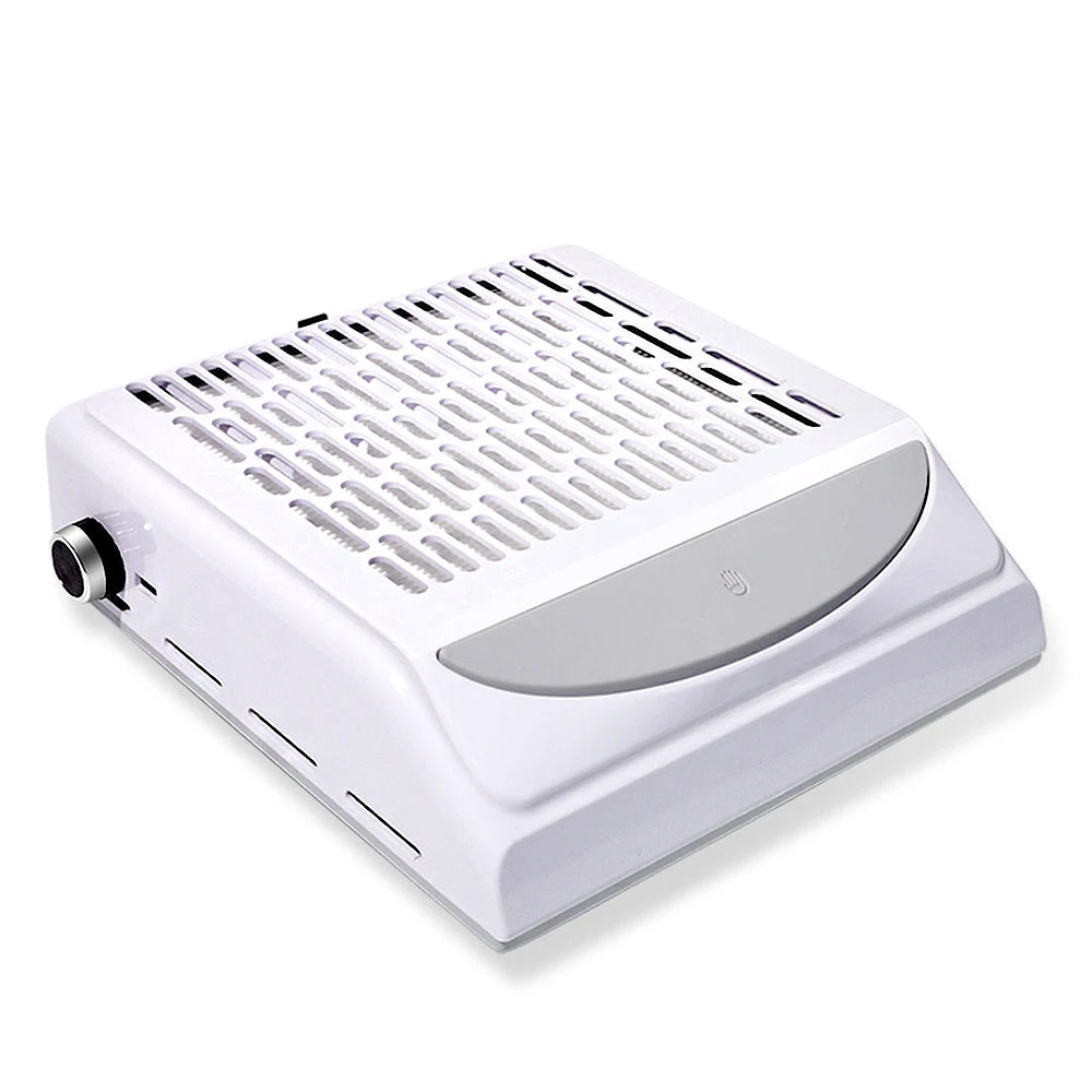 Powerful Nail Dust Vacuum Professional Nail Dust Collector with Reusable Filter Reduces Dust Nail Salon Tools