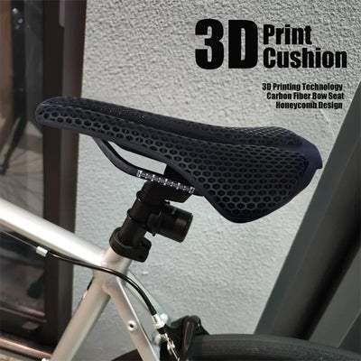 Ultralight 3D Printed Bicycle Saddle 160g Comfortable Breathable MTB Road Mountain Bike Racing Saddles Cycling Seat Accessory