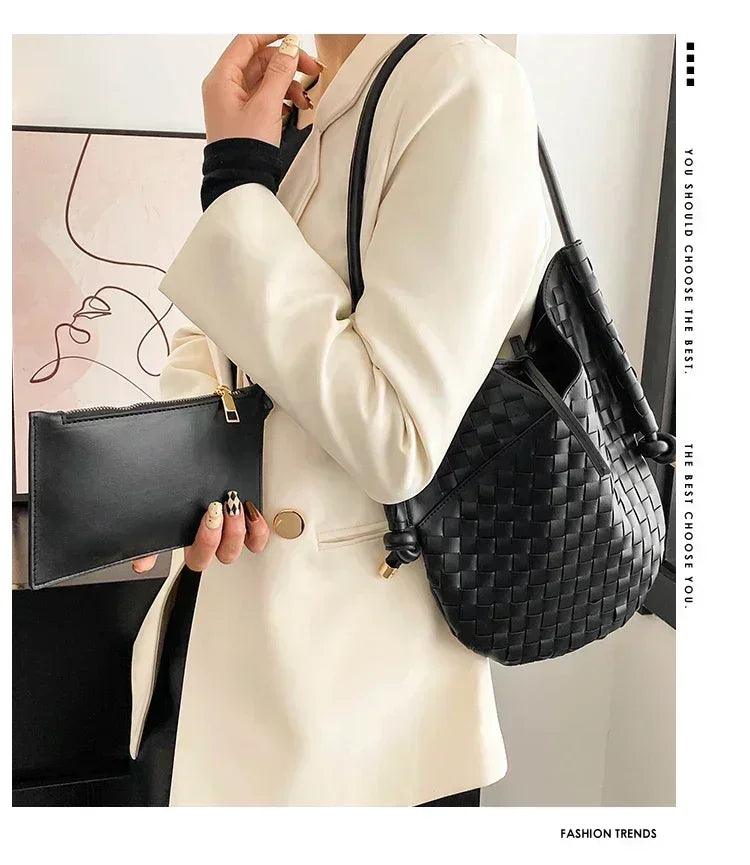 Famous designer women’s handbag with convertible shoulder strap leather luxury brand elegant spacious