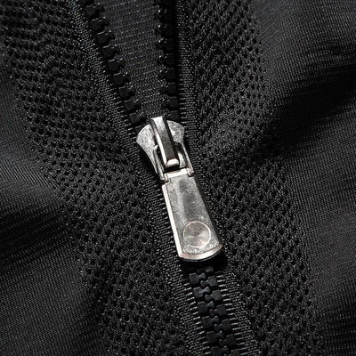 Men's Summer Casual Jackets Cool Lightweight Hooded Zip Jacket with Pockets Summer Essential Outerwear  Cut-Out Jacket