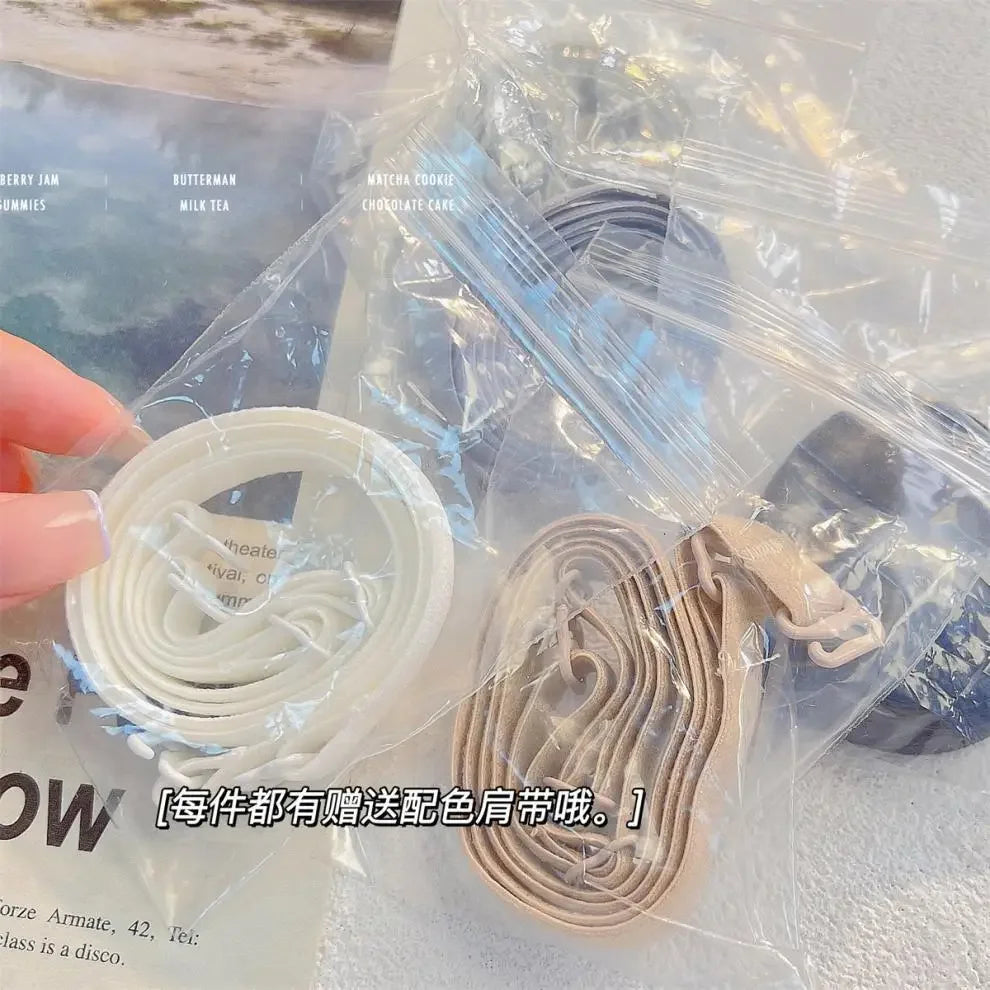 Women Sexy Strapless Bra Push Up