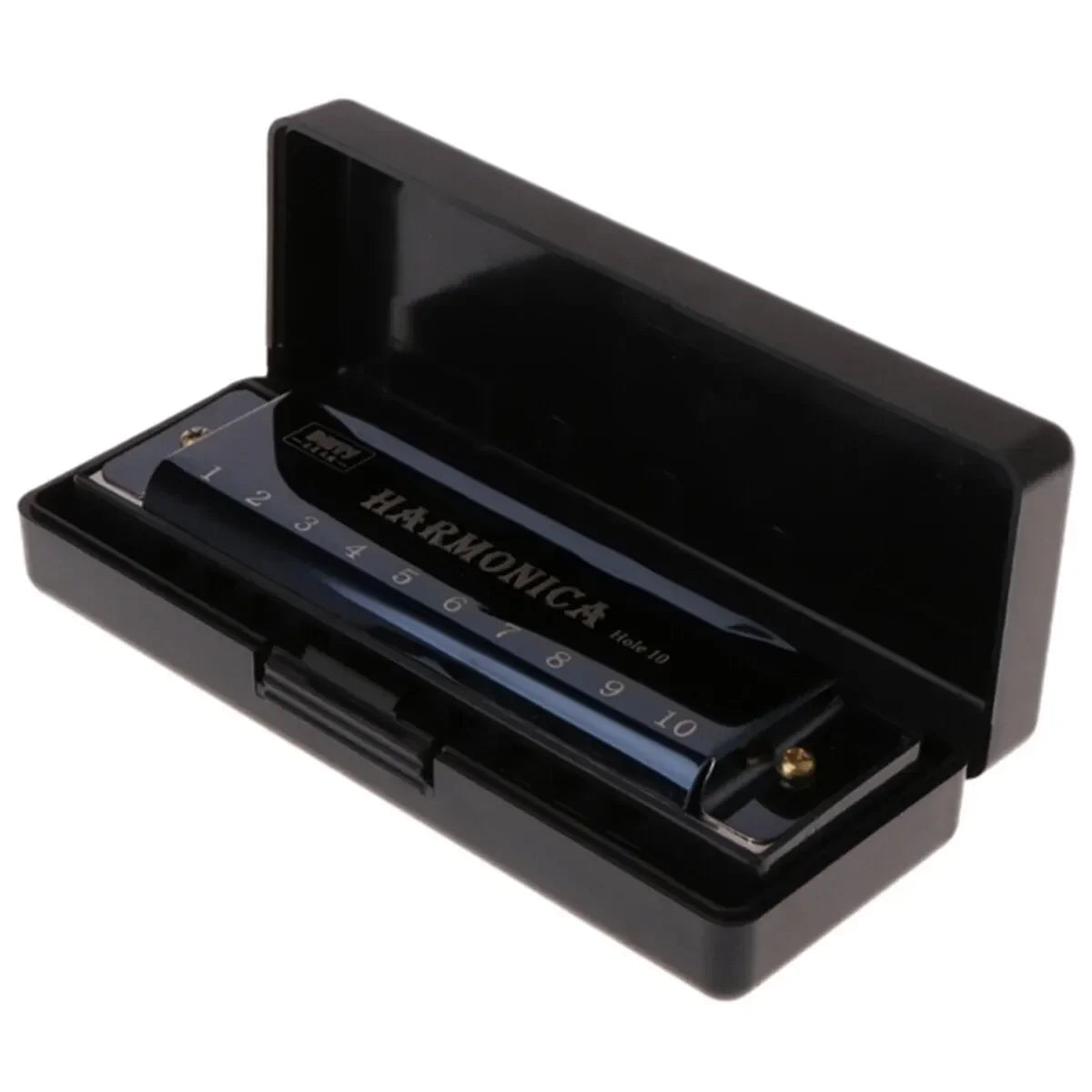 Harmonica Key of C 10 Hole Diatonic Harmonica C with Case for Beginner Students Kids Gift with Case