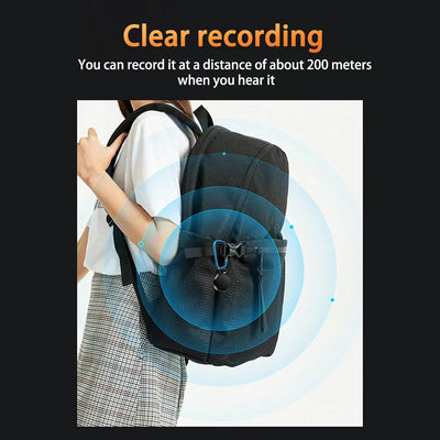 Mini Voice Recorder Pendant 8/16/32G Professional Noise Reduction Audio Record Activated Small Dictaphone Support OTG MP3 Player