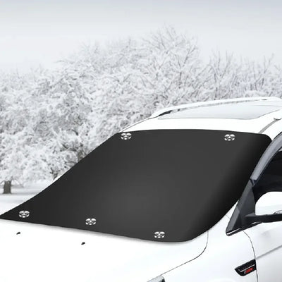 Magnetic car snow shield Car sun shield Thickened frost protection and sun protection car cover