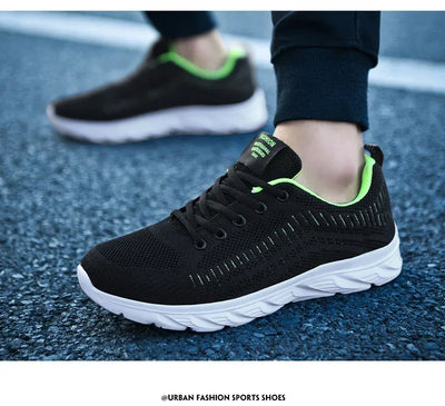 New Athletic Shoes for Men Shoes Sneakers Black Casual Men Mesh Sneakers Breathable Tennis Running Walking Gym Men Shoes