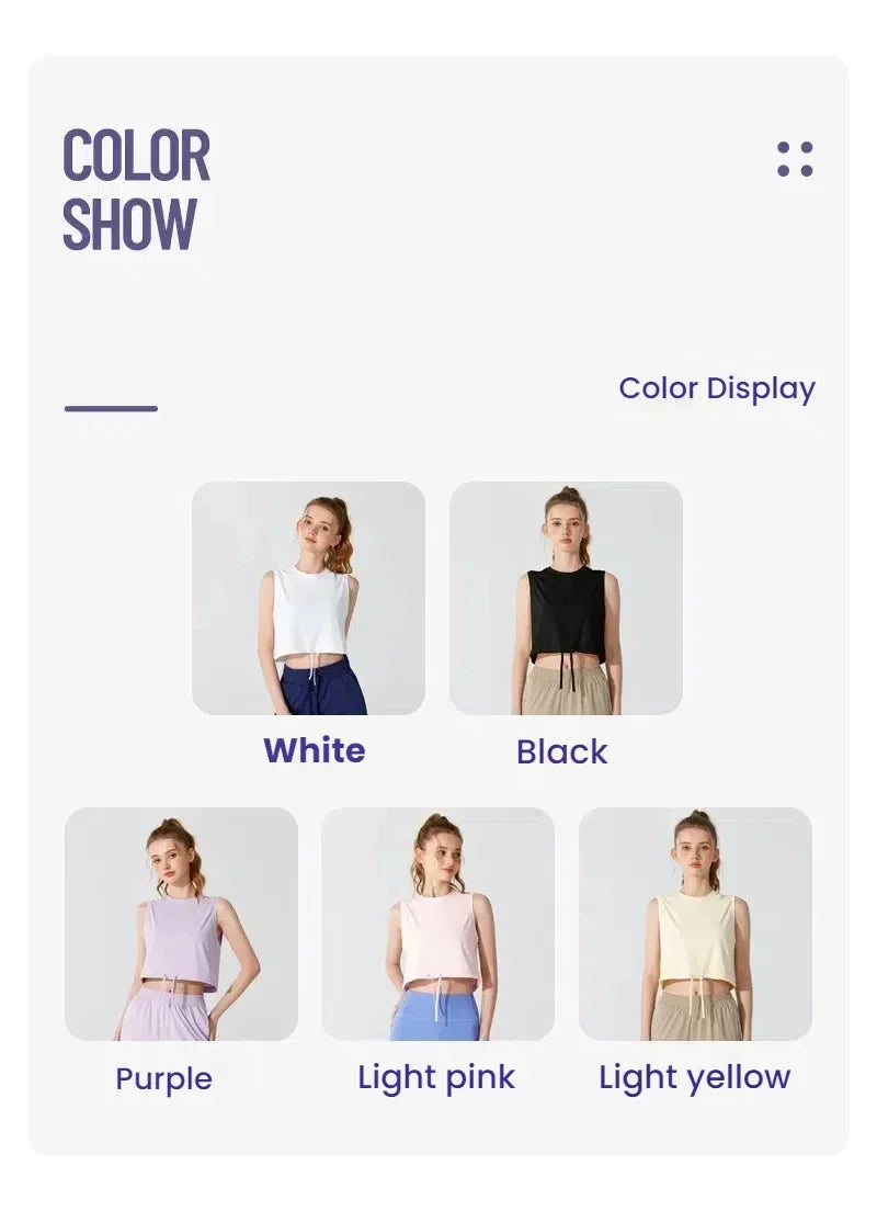 Women's Workout Vest Fitness T-Shirt  Activewear