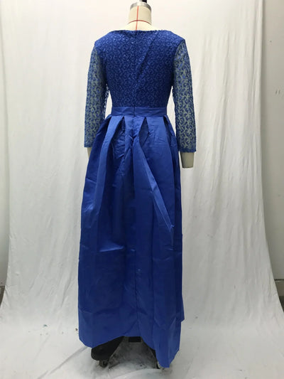 Women's Elegant Evening Party Dresses Luxury Fashionable Long Dresses Trailing Evening Dresses Solid Color Floor-Length Dresses