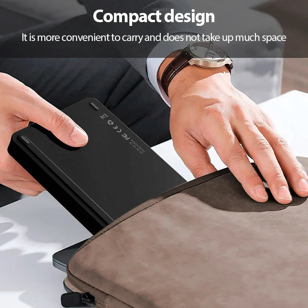 Dual-Foldable Phone Keyboard Bluetooth 5.1 Mini Rechargeable Wireless Keyboard For Windows Android IOS Laptop Phone Accessories