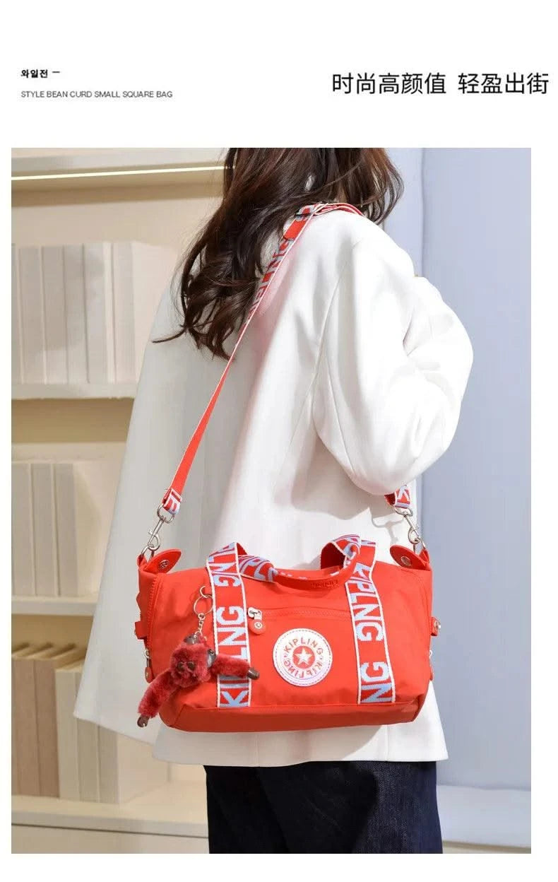 Sling Bag Women's Water-Resistant Nylon Purse