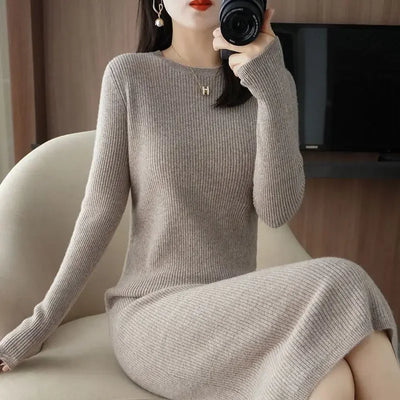 Cover Up Dresses for Women Midi Clothes Bodycon Crochet Sexy Daring Solid Knee Length Woman Dress Designer Aesthetic Hot Knitted