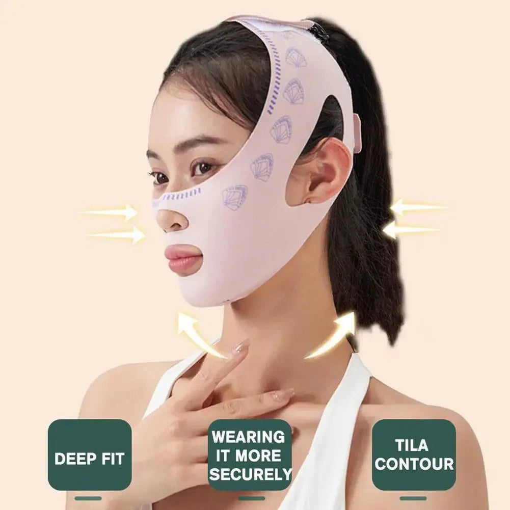 V Face Slimming Bandage Lifting Shaping Face Masks Reusable Breathable Face Sculpting Anti Wrinkle Facial Massage Bandage