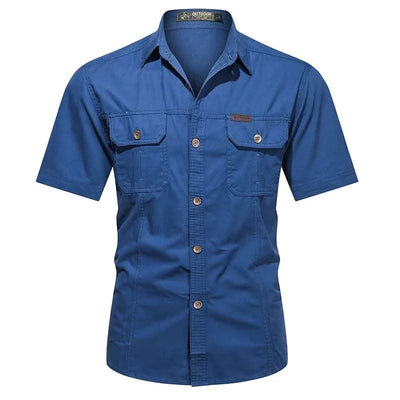 Men's thin short sleeved shirts Summer