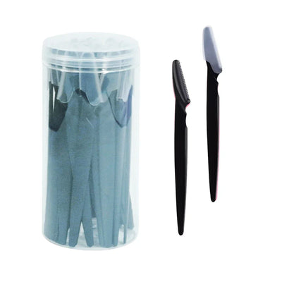 30 Pcs Eyebrow Razor For Women, Multipurpose Exfoliating Dermaplaning Tools And Facial Razor With Precision Cover,Safety Beauty