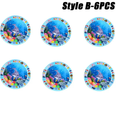 Summer Toys Baby Water Mat PVC Inflatable Cushion Infant Toddler Water Play Mat for Children Early Education Developing Baby Toy