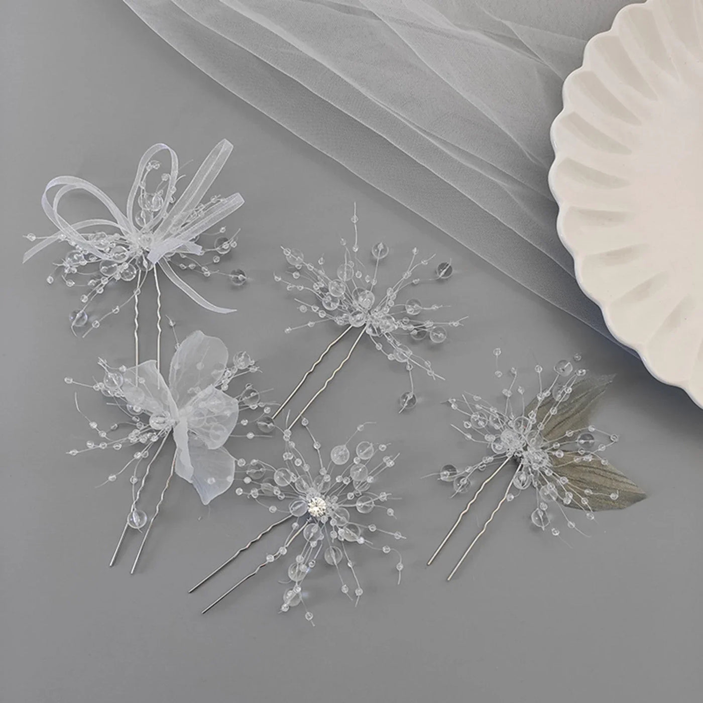 Fashion Crystal Wedding Hairpin Hair Accessories U-shaped Hairpins Bridal Hair Jewelry Rhinestone Women Hair Clips Headpieces