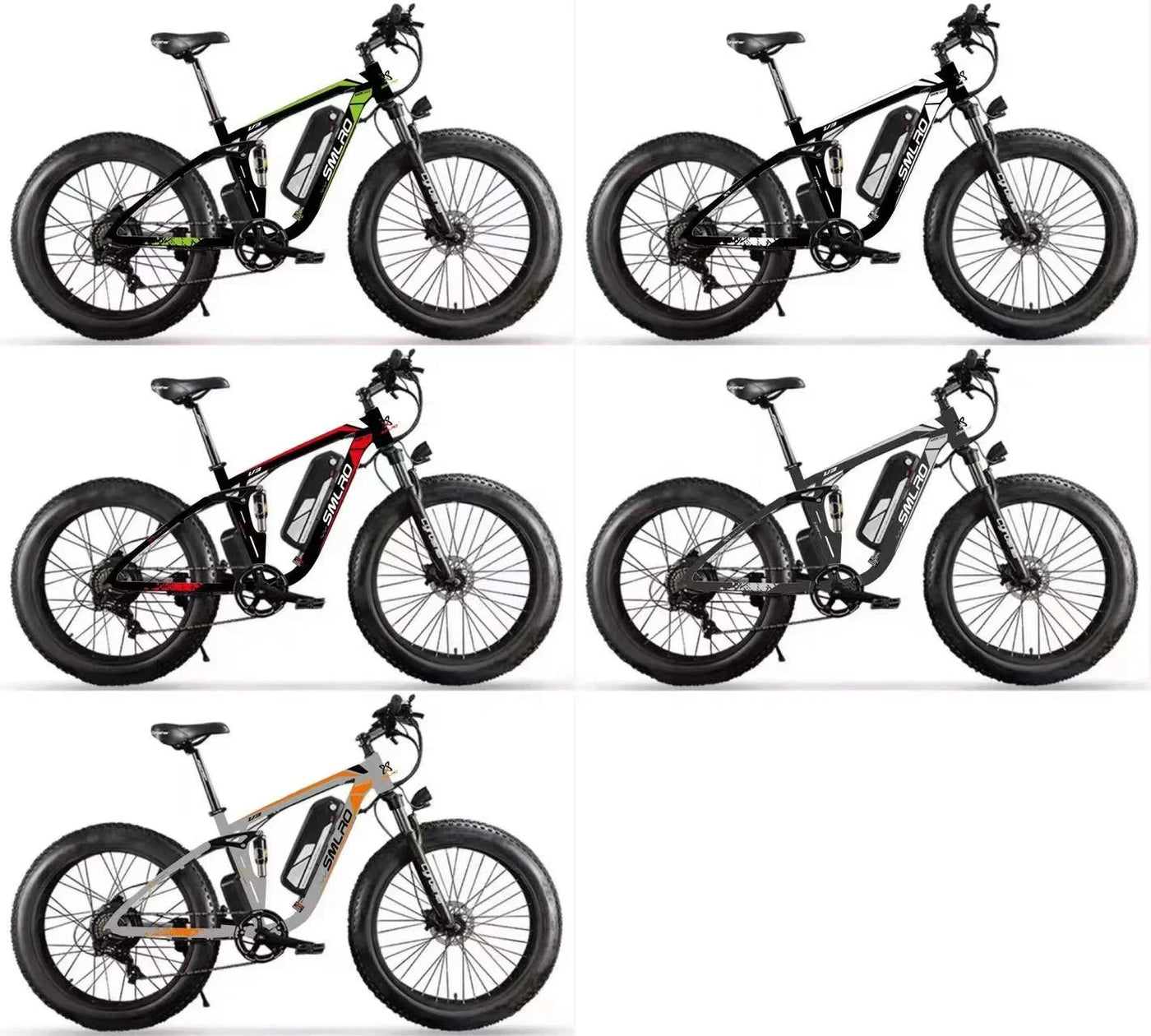 Electric Bicycle Smlro 26 Inch 48V 500W 1000W 13Ah Snow Bike 7 Speed Ebike 2022 New Drop Shipping E Road Electric Bike