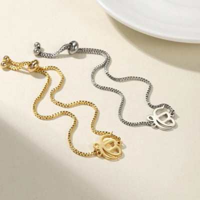 Punjabi Sikh Gold Box Bracelet Gift 18K Stainless Steel Bracelet Believer Faith Master Unique Symbol Religious Jewelry  Souvenir