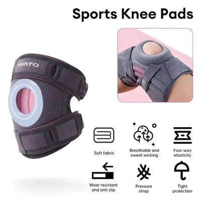 Knee Braces for Knee Pain Relief Compression Knee Sleeves with Patella Gel Pad  Side Stabilizers  Knee Support for Meniscus Tear