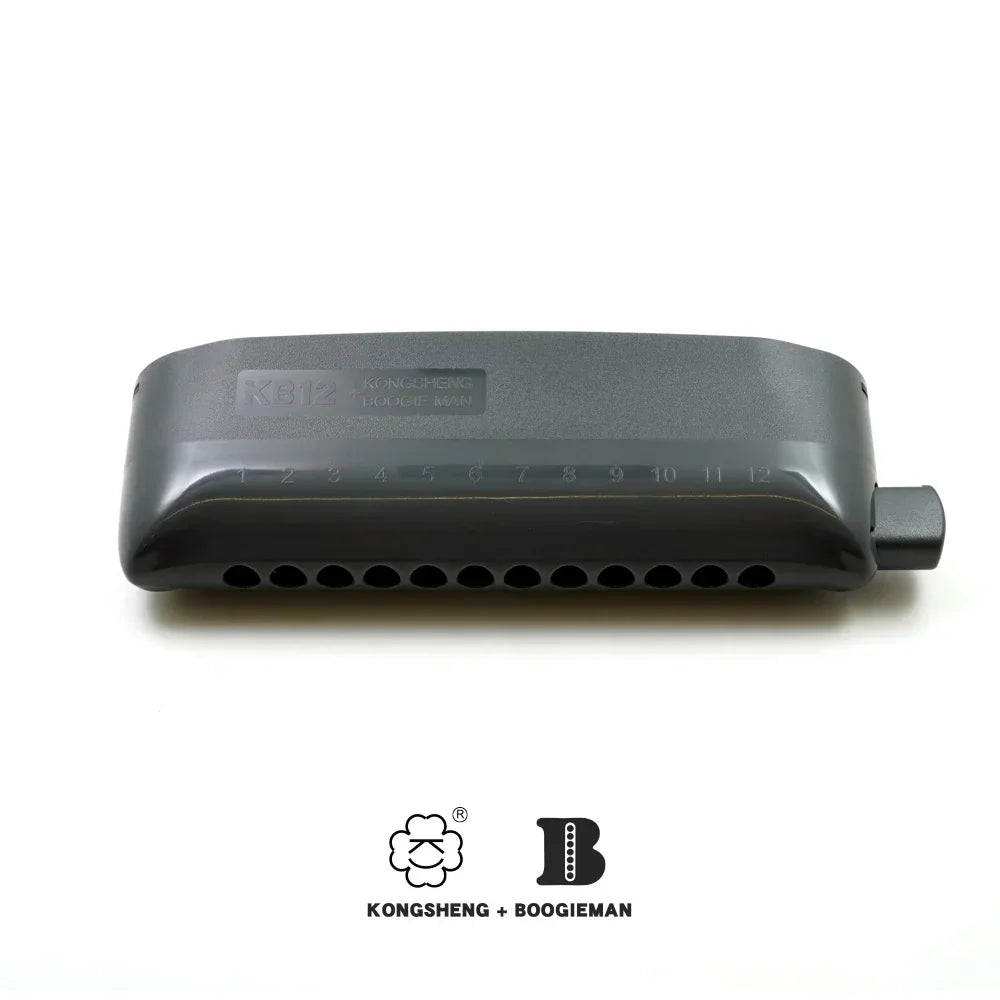 KONGSHENG BoogieMan KB-12 12-hole Chromatic Harmonica