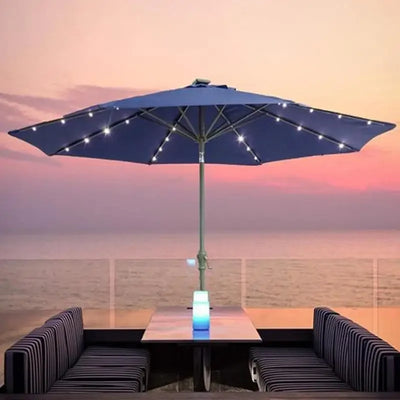 LED String Lights Patio Umbrella Lights Waterproof String Light  Patio Solar Umbrella Light for Outdoor Patio Camping Tent