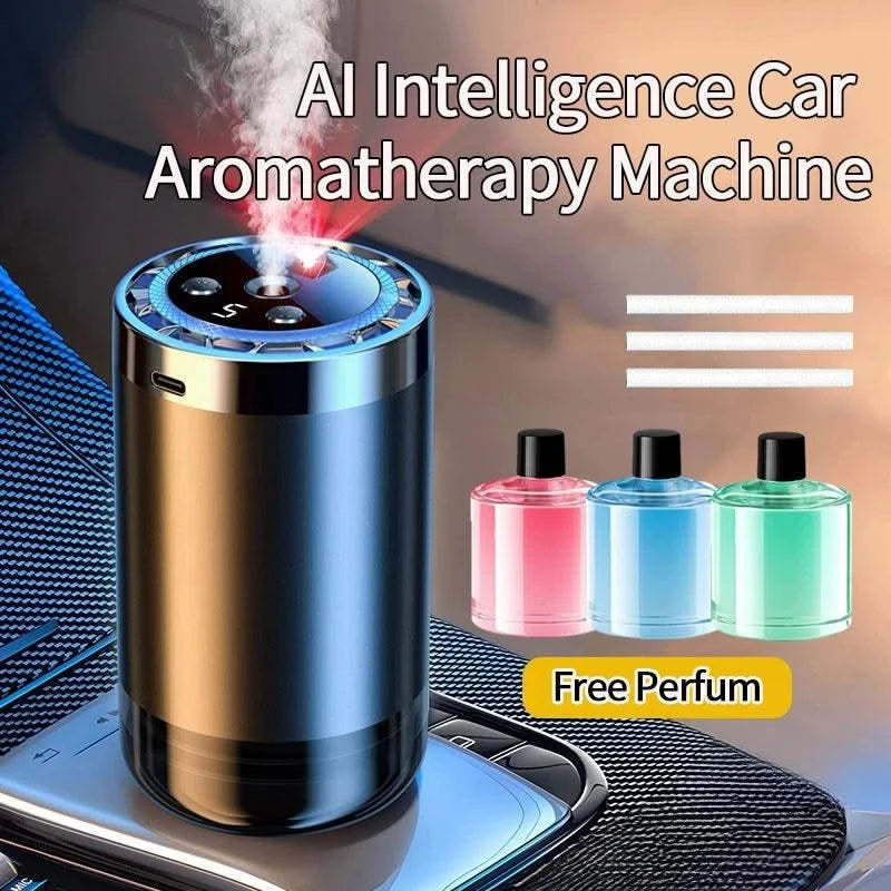 Car Air Humidifier Fragrance Diffuser Car Air Fresheners Perfume Essential Oil Diffuser Odor Eliminator Removing Humidifier